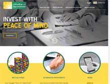 Tablet Screenshot of noorinvestment.com